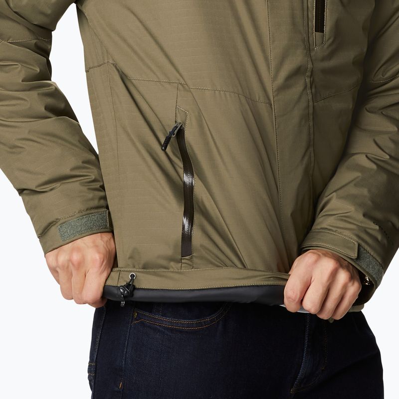 Giacca invernale Columbia Oak Harbor Insulated verde pietra da uomo 6