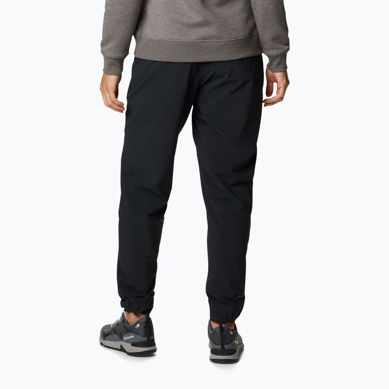 Pantaloni da trekking Columbia Pleasant Creek Warm Jogger donna nero 3