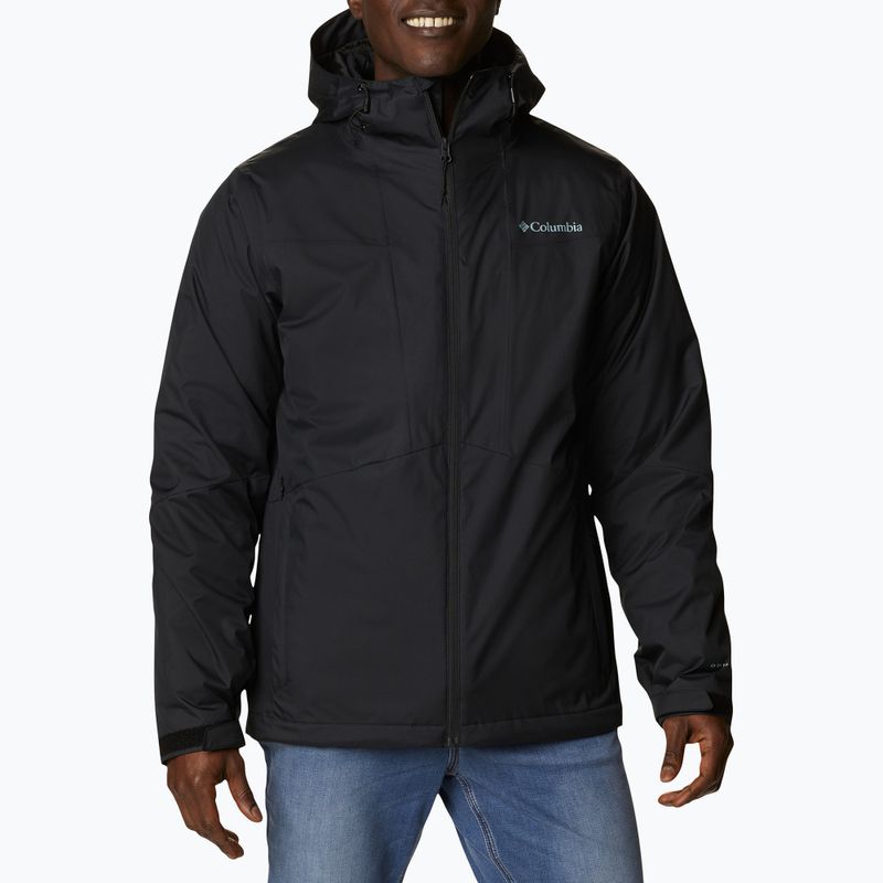 Giacca 3 in 1 Columbia Wallowa Park Interchange nera da uomo
