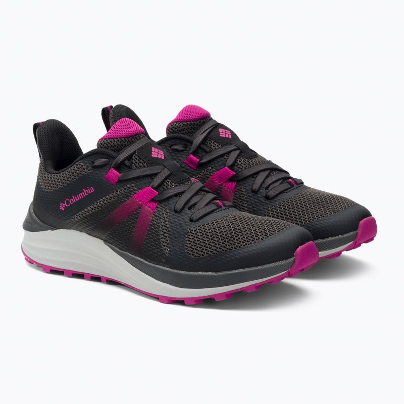 Scarpe da corsa Columbia Escape Pursuit donna nero/fucsia selvaggio 4