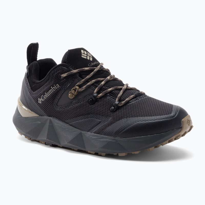 Columbia Uomo Facet 60 Low Outdry nero/antico fossile stivali da trekking