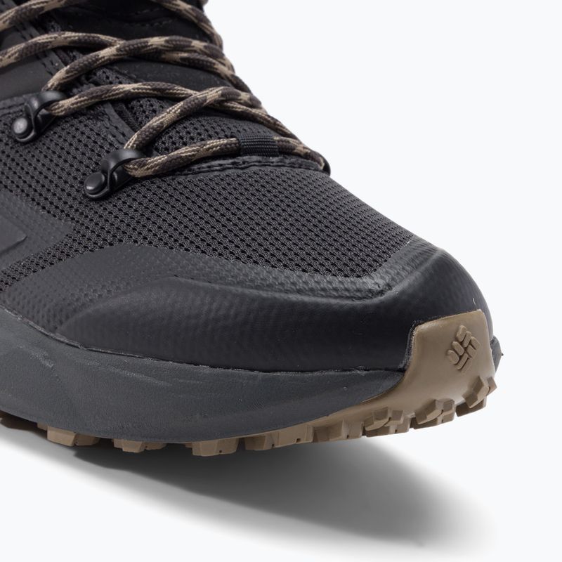 Columbia Uomo Facet 60 Low Outdry nero/antico fossile stivali da trekking 8
