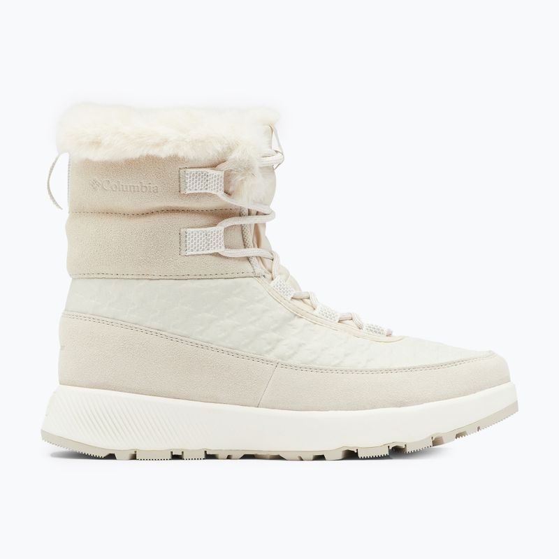 Columbia Slopeside Peak Luxe pietra scura/sale marino, stivali da neve da donna 12