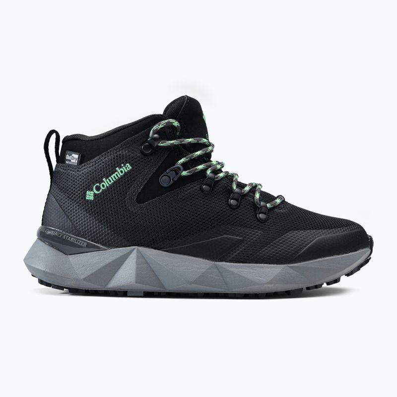 Stivali da trekking da donna Columbia Facet 60 Da nero/menta vivo 2