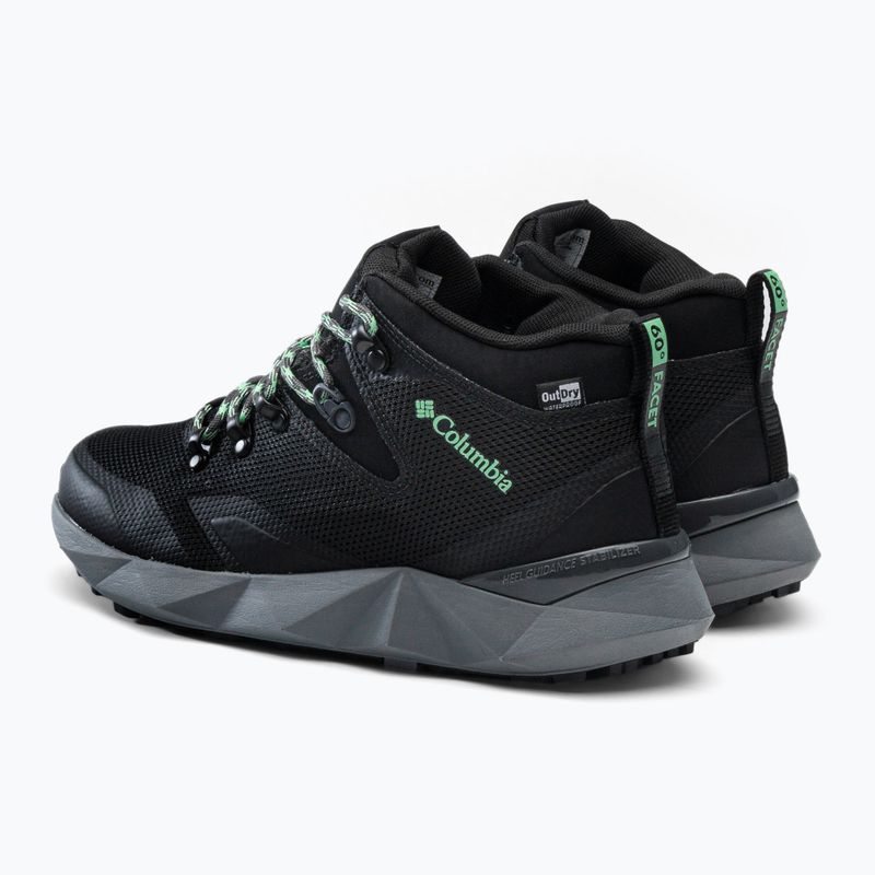 Stivali da trekking da donna Columbia Facet 60 Da nero/menta vivo 3