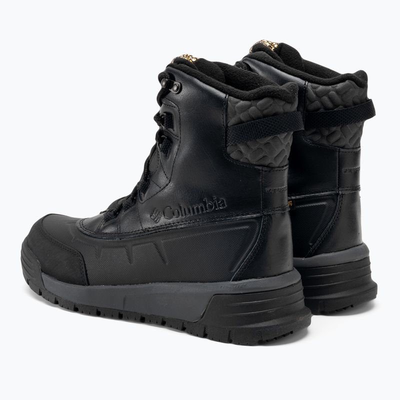 Columbia Bugaboot Celsius, stivali da neve da uomo, nero/squalo 3