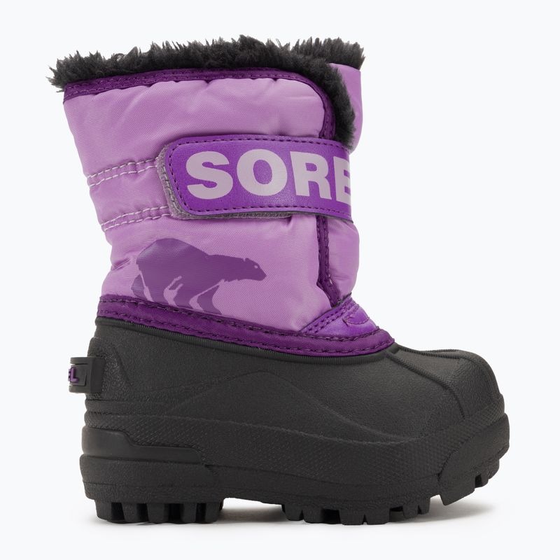 Sorel Snow Commander, stivali da neve per bambini, gumdrop/viola 2