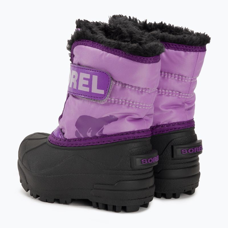 Sorel Snow Commander, stivali da neve per bambini, gumdrop/viola 3