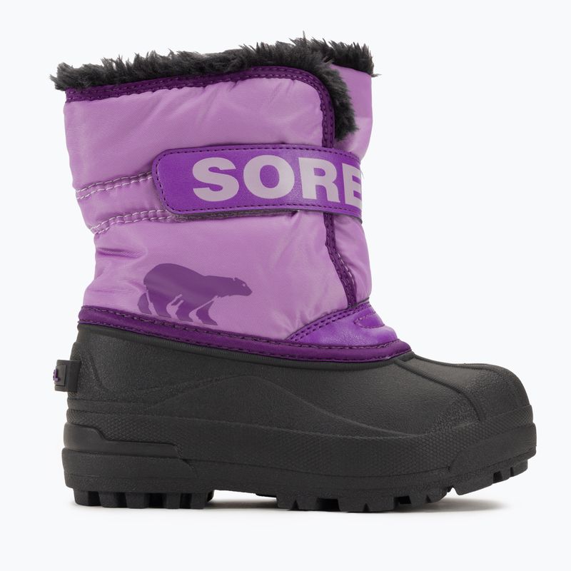 Sorel Snow Commander junior stivali da neve gumdrop/viola viola 2