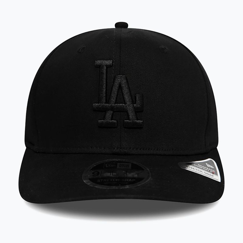 Cappello New Era Tonal Black 9Fifty Stretch Snap Los Angeles Dodgers nero 3