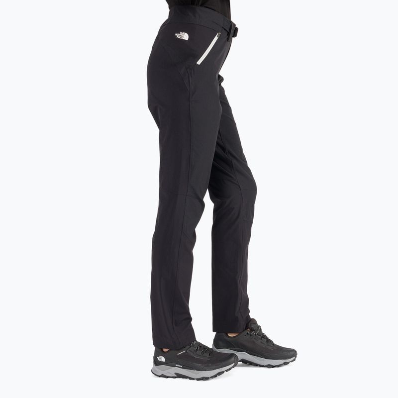 Pantaloni da trekking da donna The North Face Speedlight II nero/bianco 3