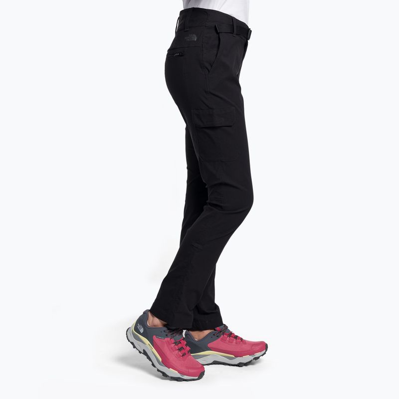 Pantaloni da trekking da donna The North Face Paramount Mid Rise nero 3