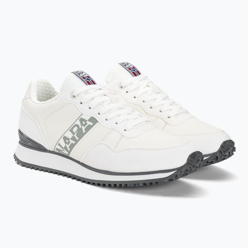 Napapijri scarpe da uomo NP0A4HVO bianco brillante 4