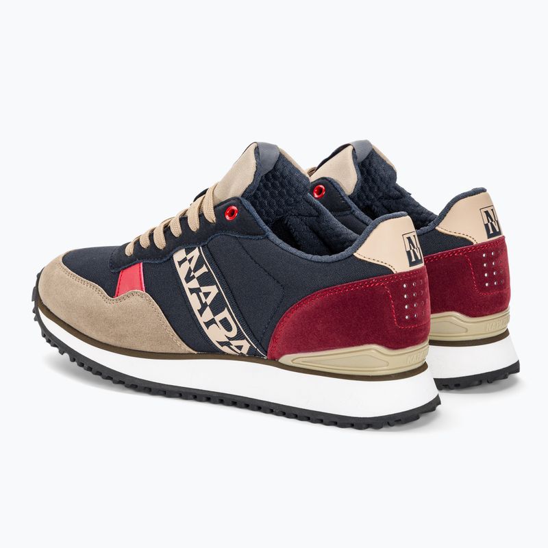 Napapijri scarpe da uomo NP0A4HVP navy/beige/red 3