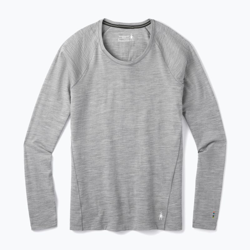 Maglia termica da donna Smartwool Merino 150 Baselayer Boxed light gray heather 4