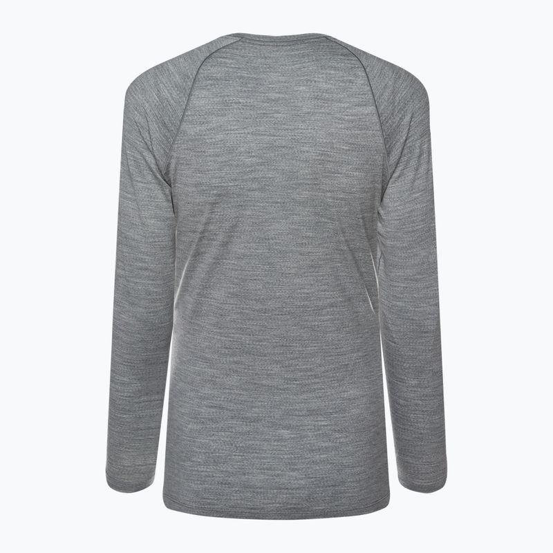 Maglia termica da donna Smartwool Merino 150 Baselayer Boxed light gray heather 2