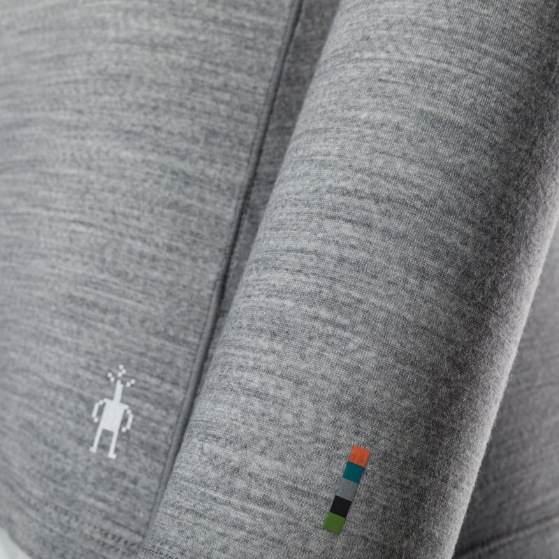 Maglia termica da donna Smartwool Merino 150 Baselayer Boxed light gray heather 3