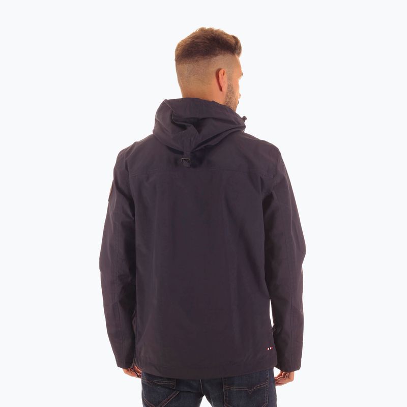 Giacca Napapijri Rainforest Pocket Summer azul marino da uomo 2
