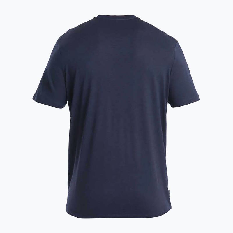 Camicia da trekking Icebreaker Merino 150 Tech Lite III midnight navy da uomo 2