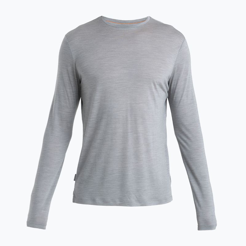 Uomo Icebreaker Merino 125 Cool-Lite Sphere III LS Tee metro heather trekking longsleeve 6