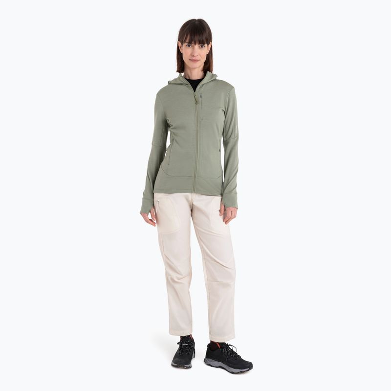 Icebreaker giacca da trekking da donna Merino 260 Quantum IV lichen 2