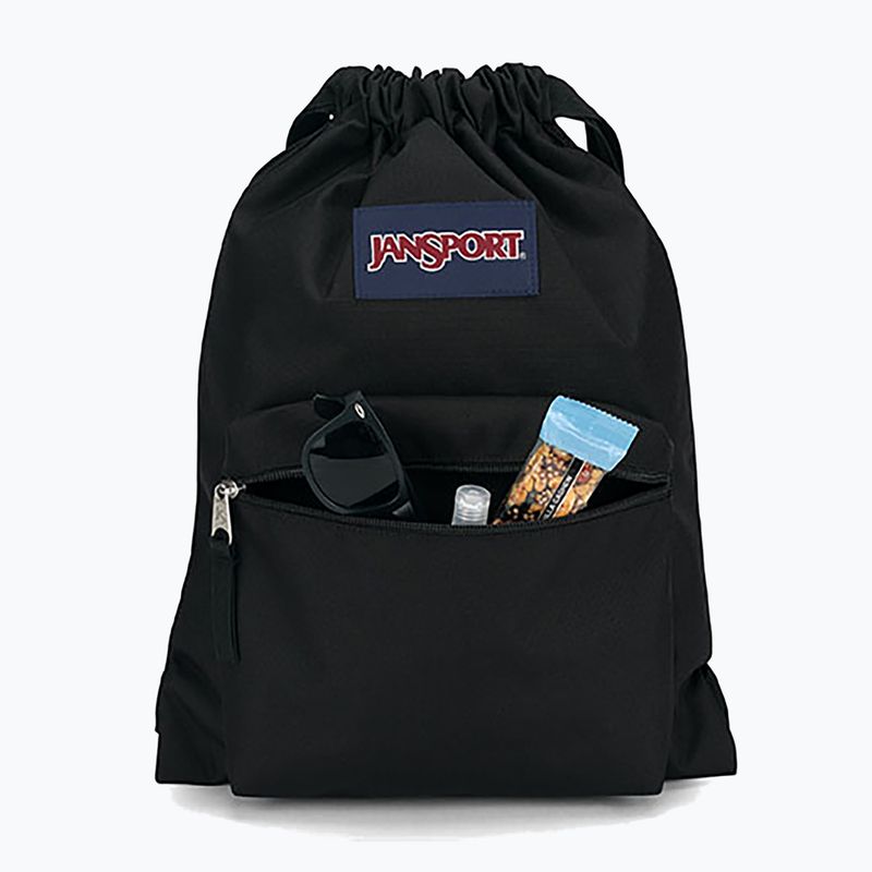 Zaino urbano Jansport Draw Sack 14 l black 4