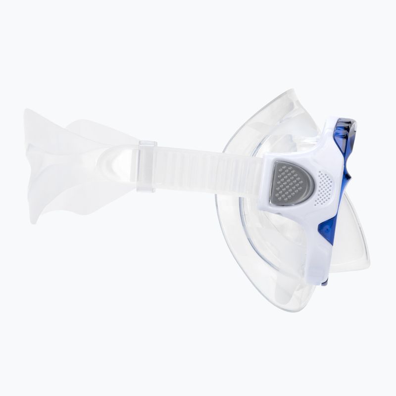 Maschera da snorkeling Mares Trygon blu/chiaro 3