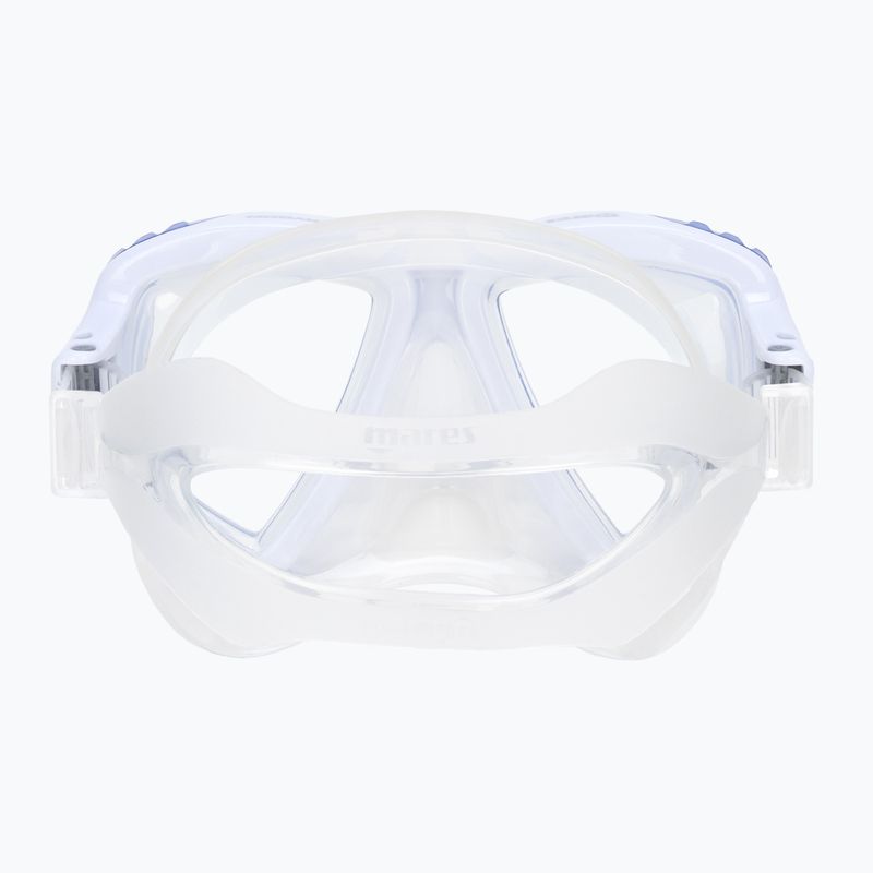 Maschera da snorkeling Mares Trygon blu/chiaro 5