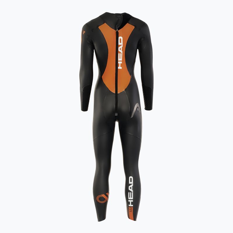Triathlon donna Schiuma HEAD Ow Shell Fs 3.2.2 nero/arancio 2