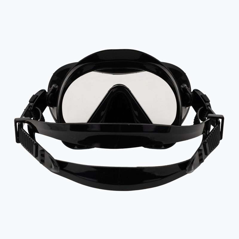 Maschera da snorkeling Mares Vento nero/nero 4