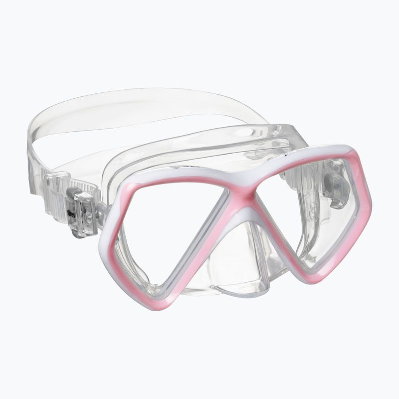 Maschera subacquea Mares Pirate trasparente/rosa per bambini 6