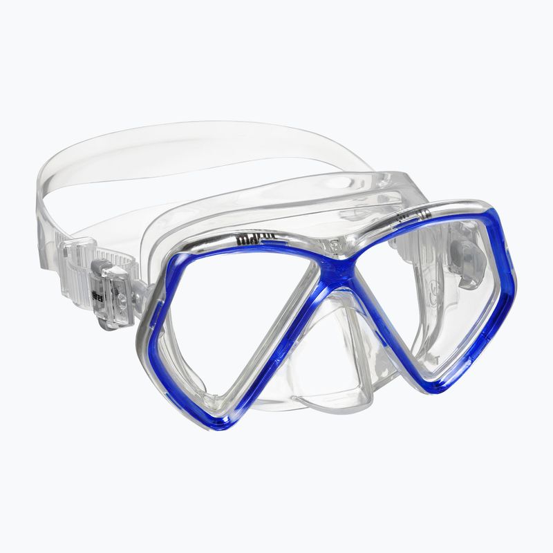 Maschera subacquea per bambini Mares Pirate trasparente/blu 6