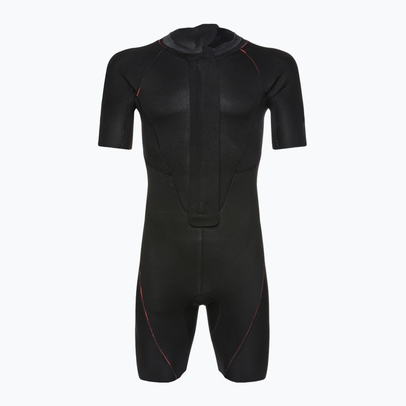 Muta da triathlon HEAD SwimRun Multi Shorty 2.5 nero/arancio da uomo 4