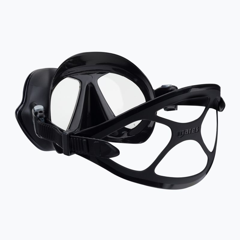 Mares X-Vision maschera subacquea nera 4