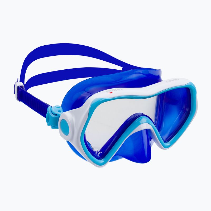 Maschera subacquea Mares Comet blu per bambini