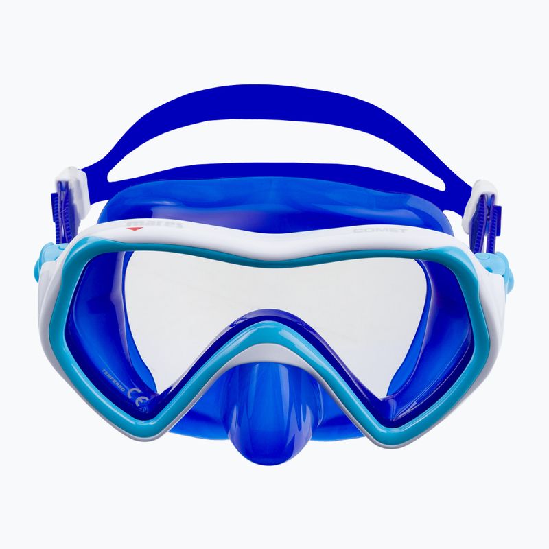 Maschera subacquea Mares Comet blu per bambini 2