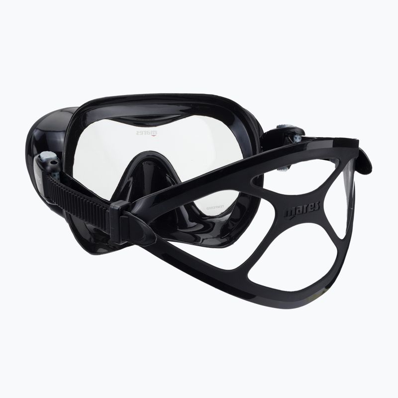 Maschera subacquea Mares Nero tropicale 4