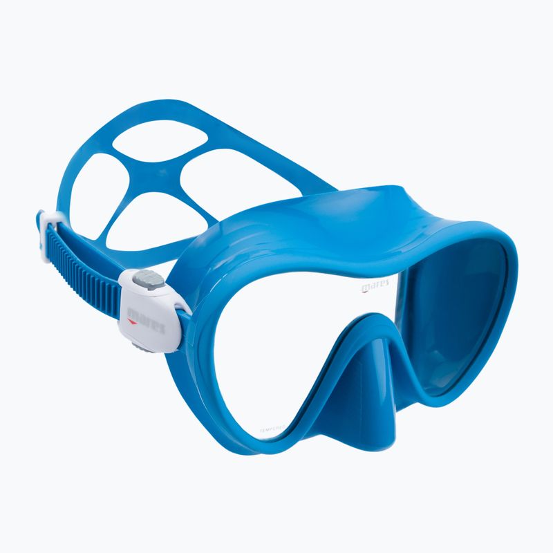 Maschera subacquea Mares blu tropicale