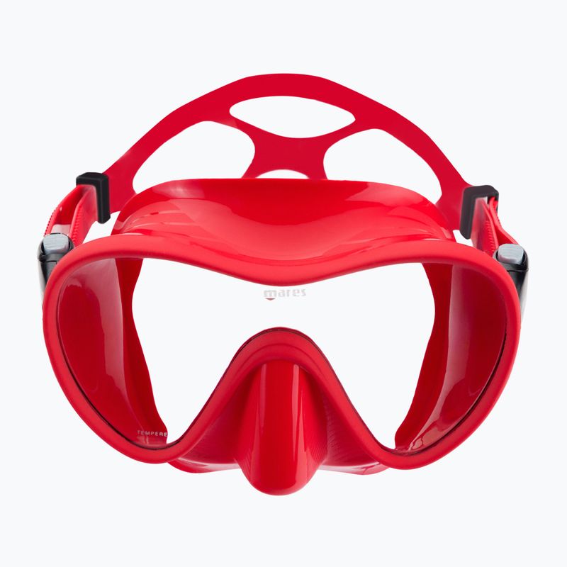 Maschera subacquea Mares rosso tropicale 2