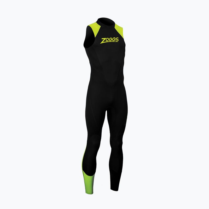 Muta da nuoto da uomo Zoggs OW Explorer LJ 3.2.2 mm nero/lime