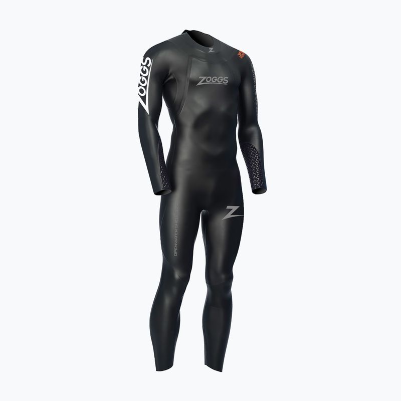 Schiuma da nuoto da uomo Zoggs Ow Shell Fs 3.2.2 mm nero/arancio