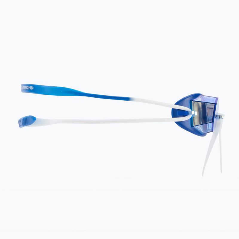 Occhialini da nuoto Zoggs Diamond Titanium blu/bianco/oro specchiante 3