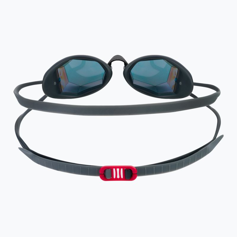 Occhiali da nuoto Zoggs Diamond Titanium grigio/nero/rosso specchio 5