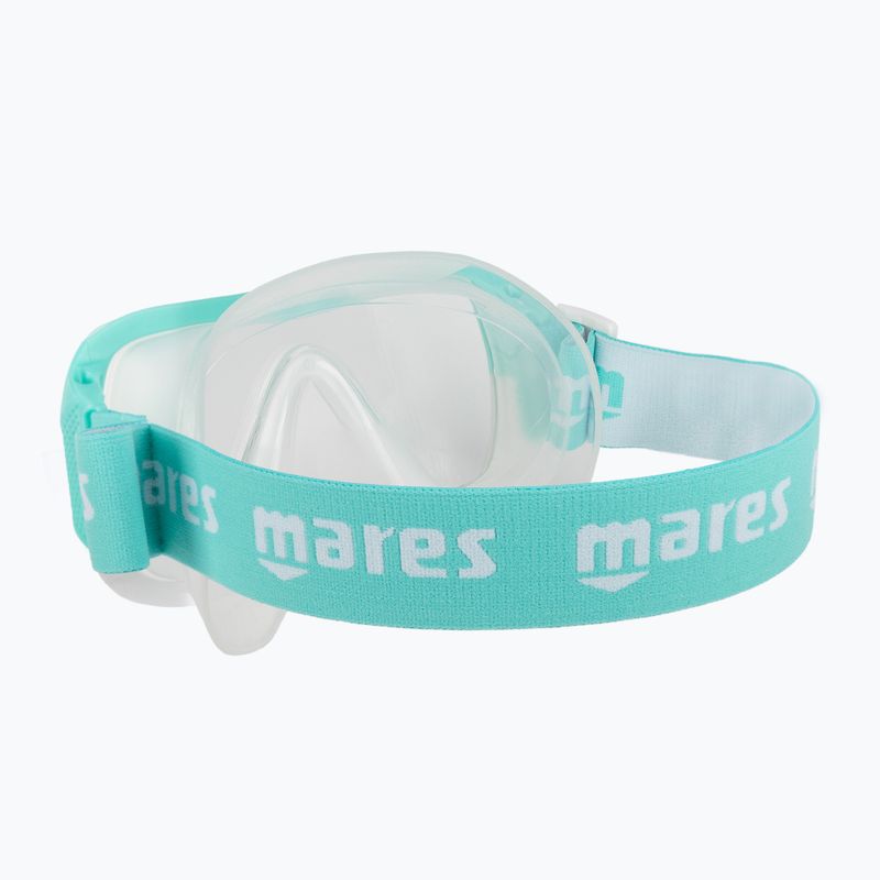 Maschera da snorkeling Mares Keewee aqua/clear 4
