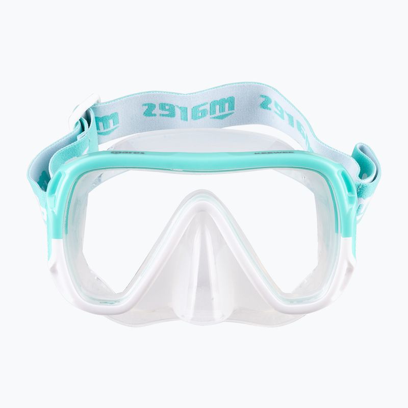 Maschera da snorkeling Mares Keewee aqua/clear 6