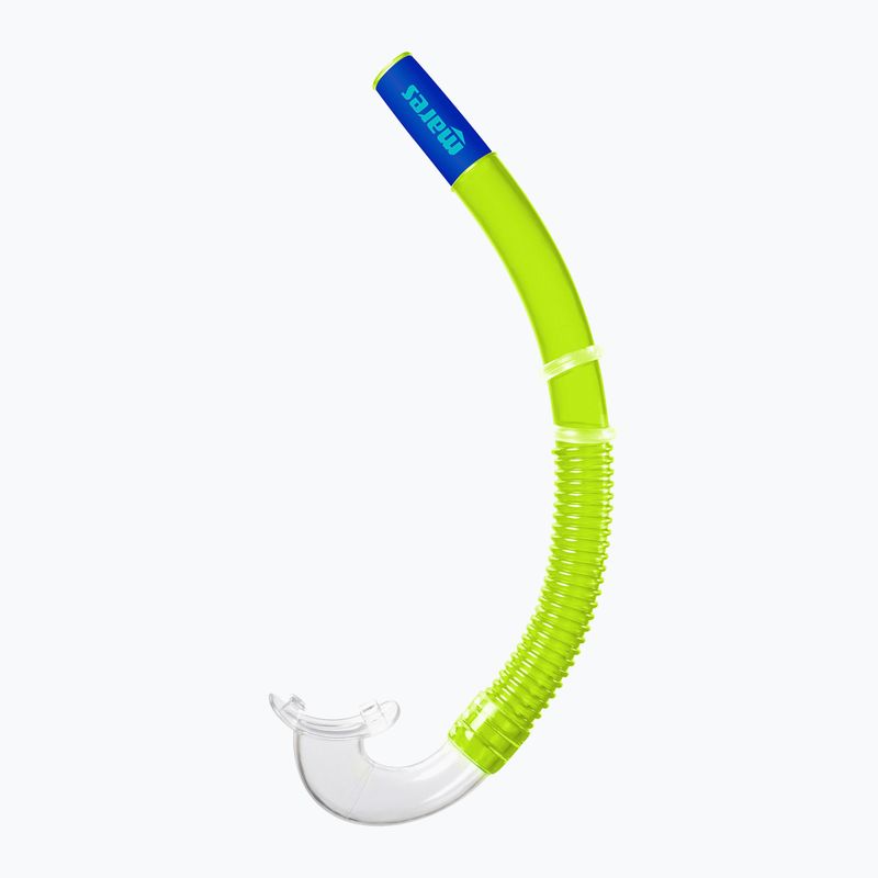 Mares Combo Jelly lime/blue/clear kit snorkeling per bambini 3