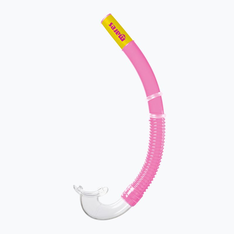 Mares Combo Jelly rosa/giallo/chiaro kit snorkeling per bambini 3