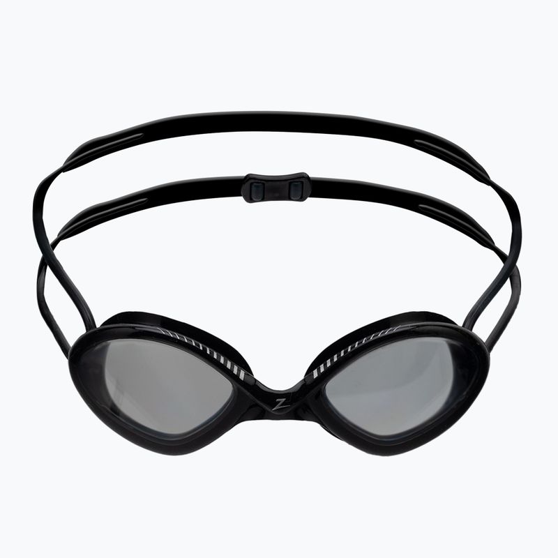 Occhialini da nuoto Zoggs Tiger nero/grigio/tinta fumo 2