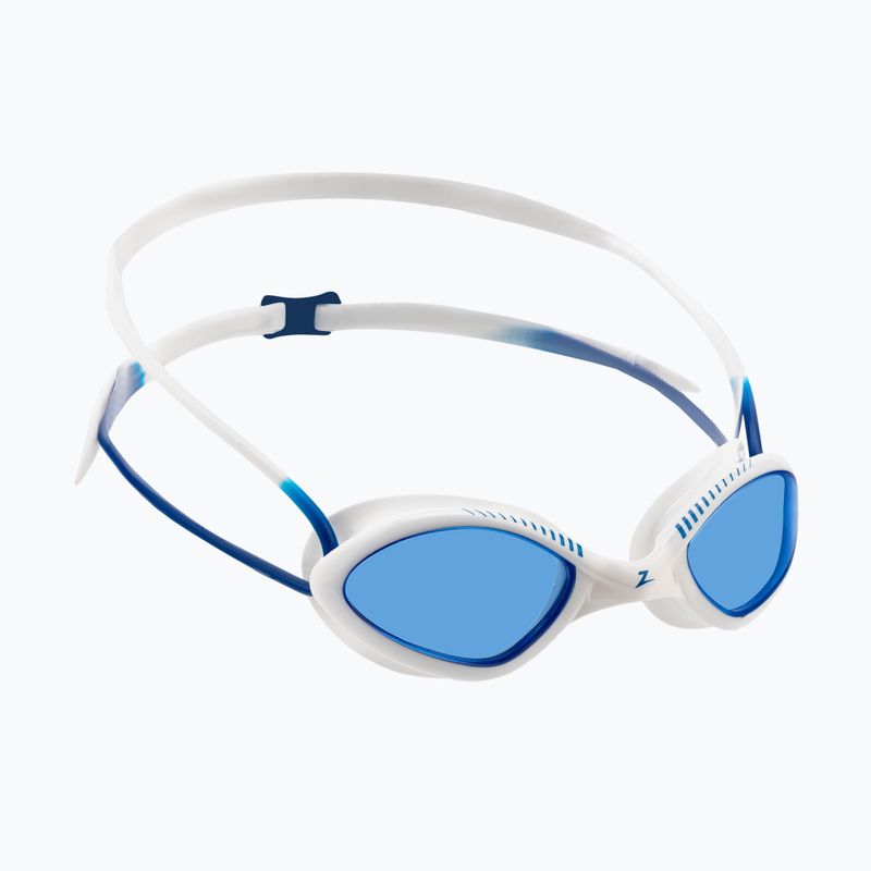 Occhiali da nuoto Zoggs Tiger bianco/blu/azzurro