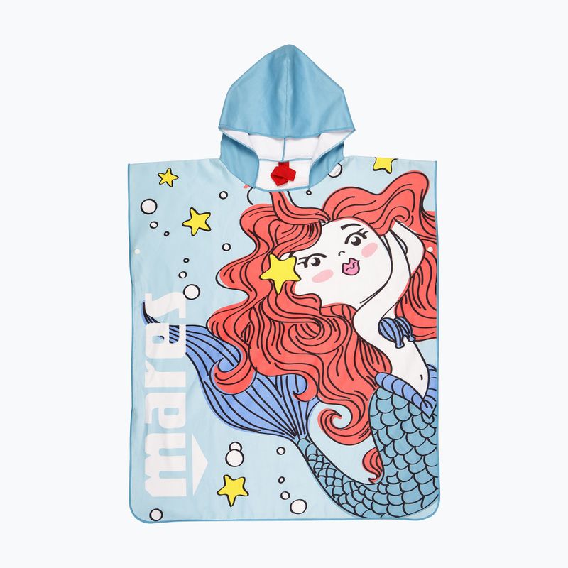 Poncho per bambini Mares Seaside mermaid